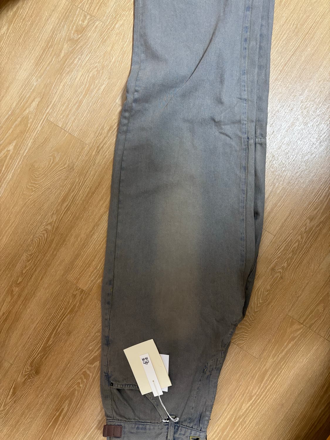 [3] 폴리테루 고시마 데님 dyed blue gray 상품이미지4