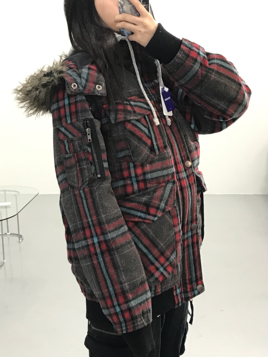 Japanese amp manydope fur jacket 상품이미지4