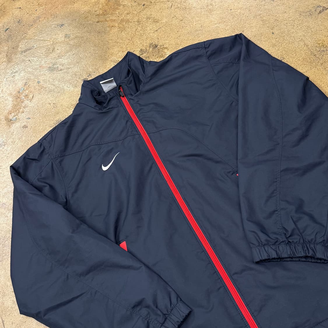 [정품/L] 나이키 네이비 바람막이 자켓 b10 상품이미지1