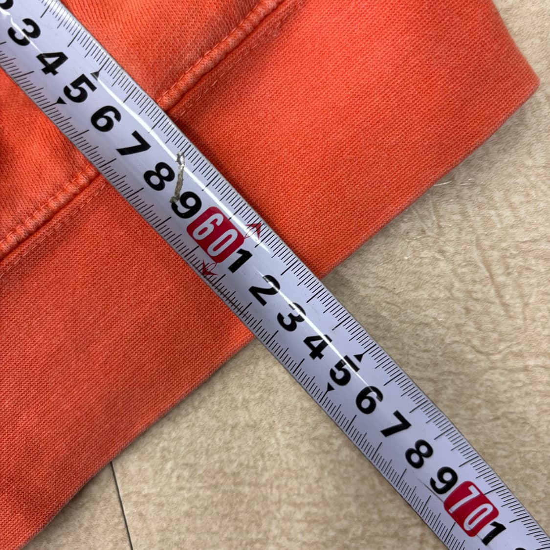 오베이 멀티로고 오렌지 맨투맨 상품이미지5