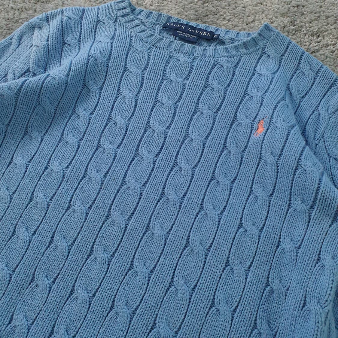 [무료배송] RALPH LAUREN 케이블 니트 스웨터 상품이미지3
