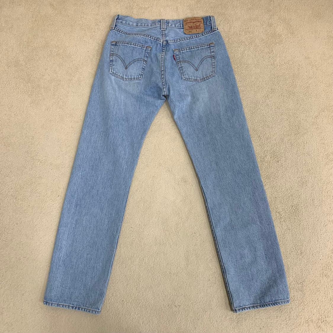 빈티지 리바이스 501 워싱 데님팬츠(29사이즈) 여자청바지 남자청바지 상품이미지3