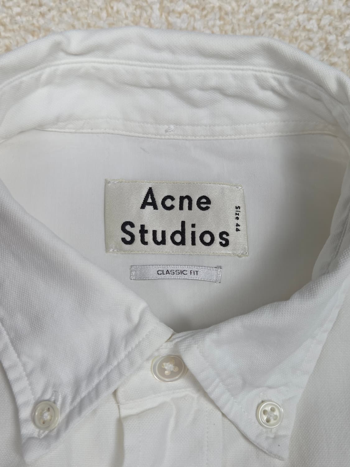 [아크네 스튜디오] 이셔우드 옥스포드 셔츠 | S00144 상품이미지3