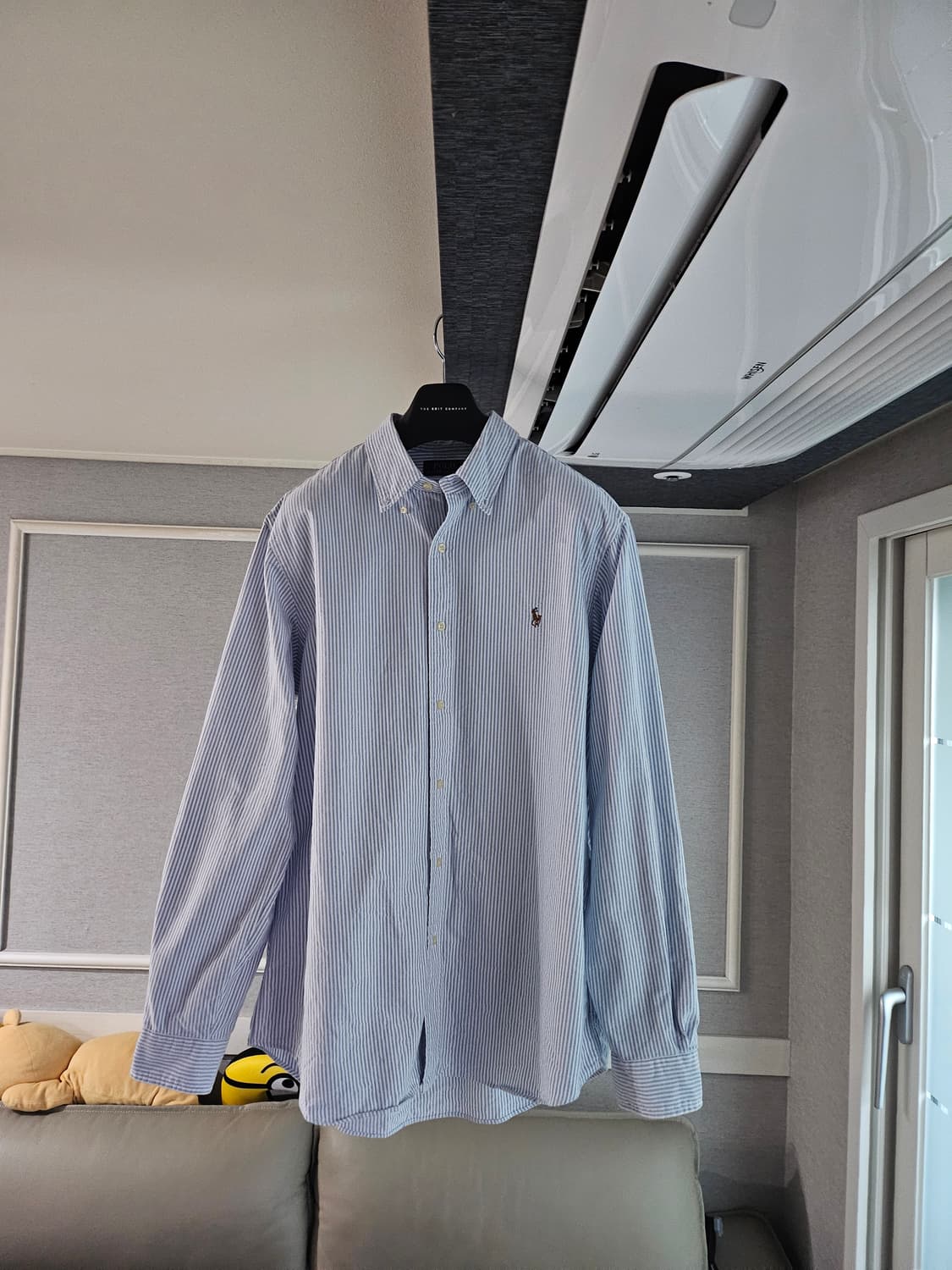 [거의 새것] 폴로 랄프로렌 스트라이프 셔츠 남방 클래식 L 상품이미지1