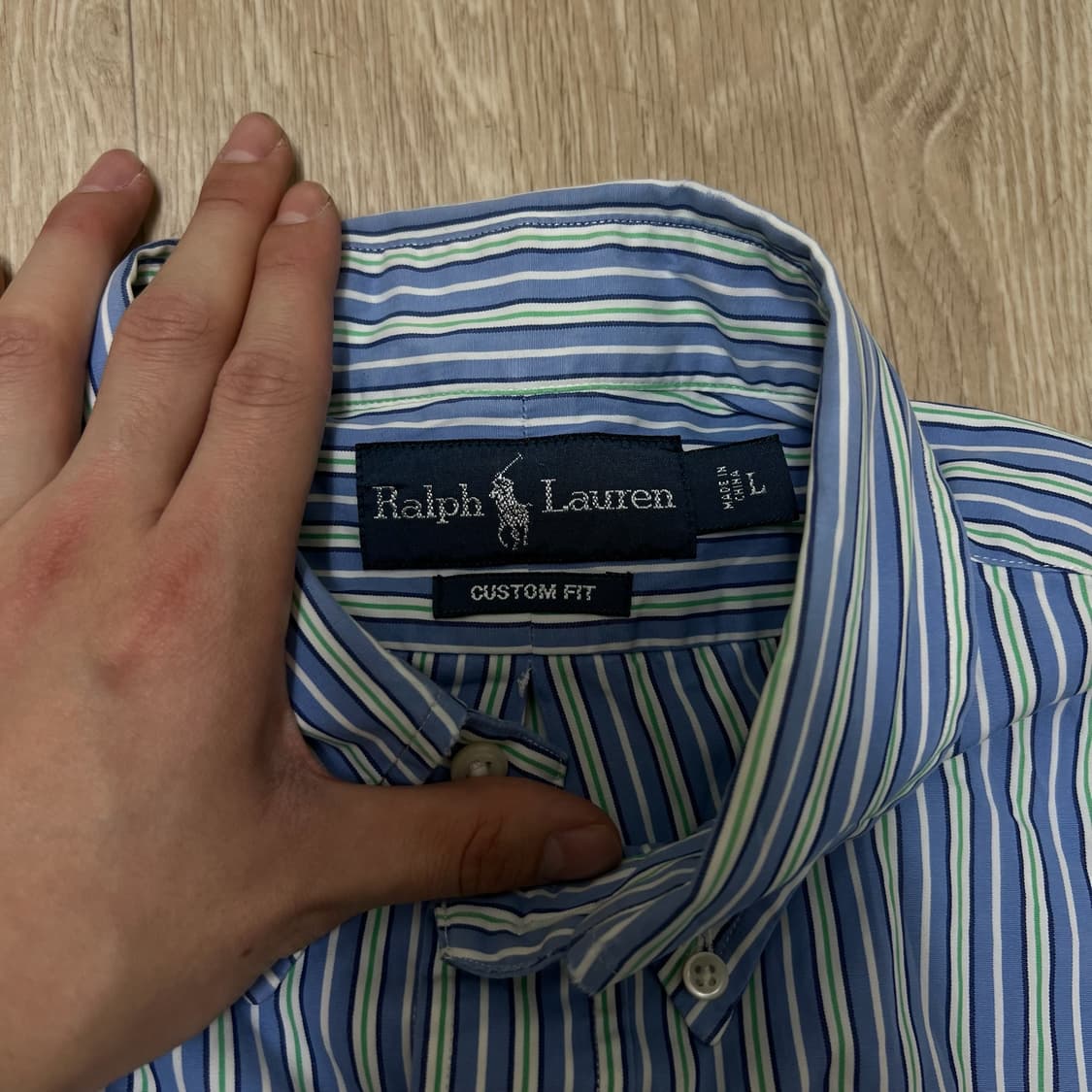 폴로 랄프로렌 남성 스트라이프 셔츠 XL/105  상품이미지5