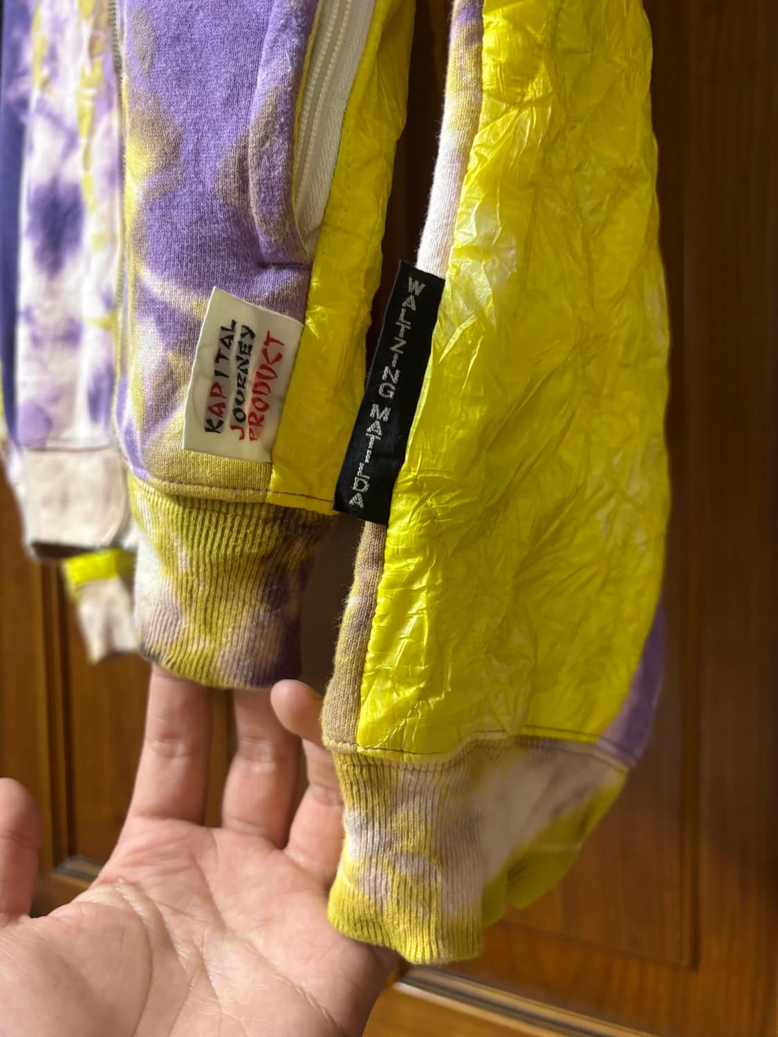 캐피탈 퀼티드 타이다이 후드집업 상품이미지2