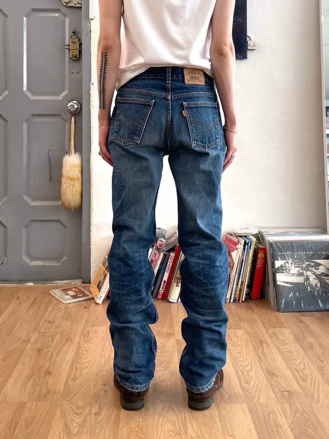 (30 32) 리바이스 오렌지탭 데님팬츠 상품이미지4