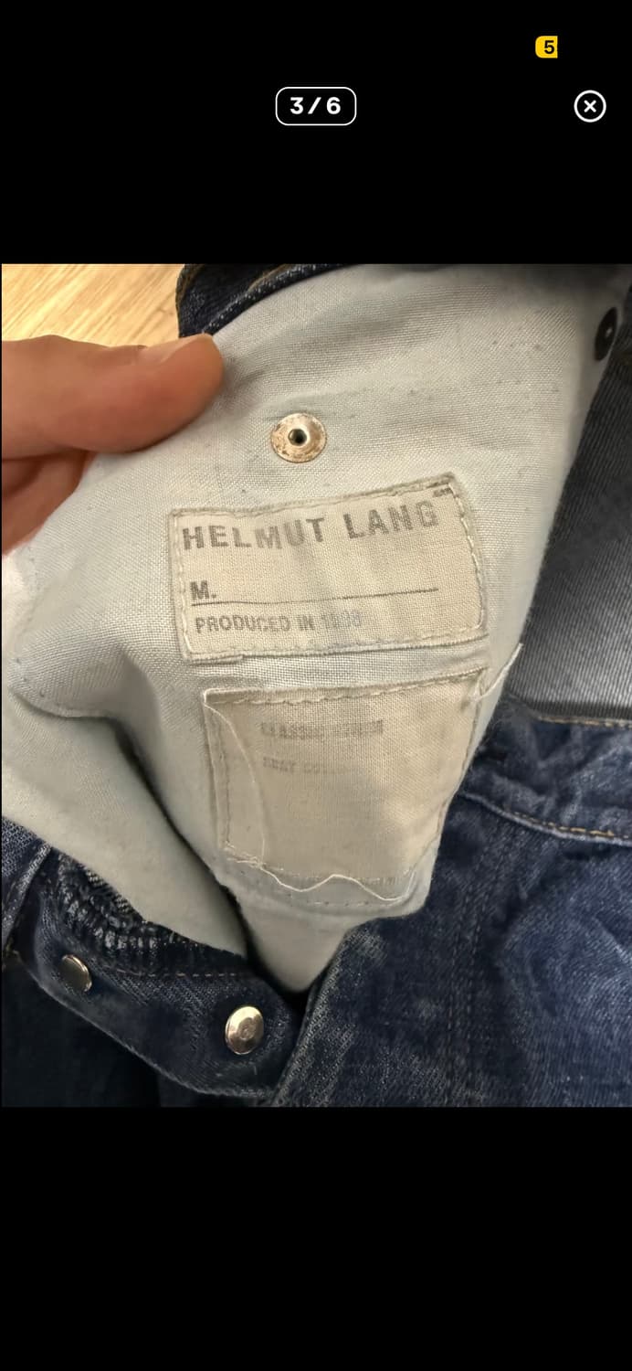 98s Helmut Lang Archive boot cut denim 상품이미지3