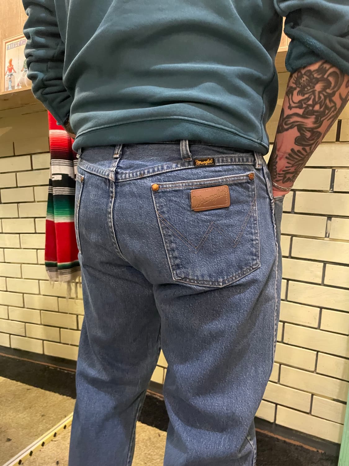 80's Vintage Wrangler Denim Pants USA 상품이미지4