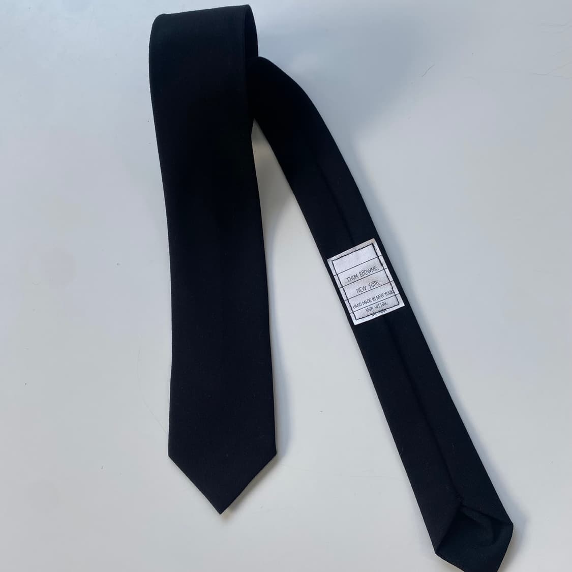 톰 브라운 (THOM BROWNE) 정품 명품 넥타이 5.7cm 상품이미지5