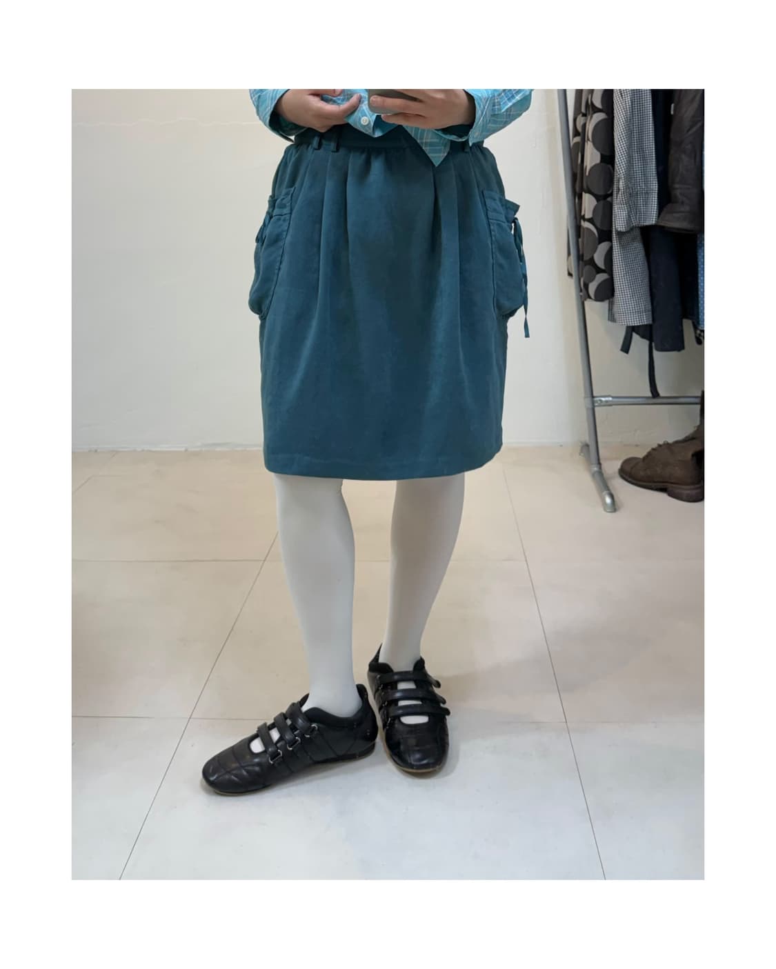 빈티지 미디 스커트 상품이미지4