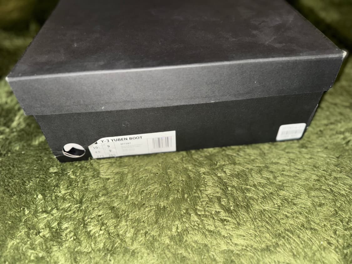 [275] Y-3 요지 야마모토 아디다스 유벤 엠브로더리 로고 부츠 상품이미지9