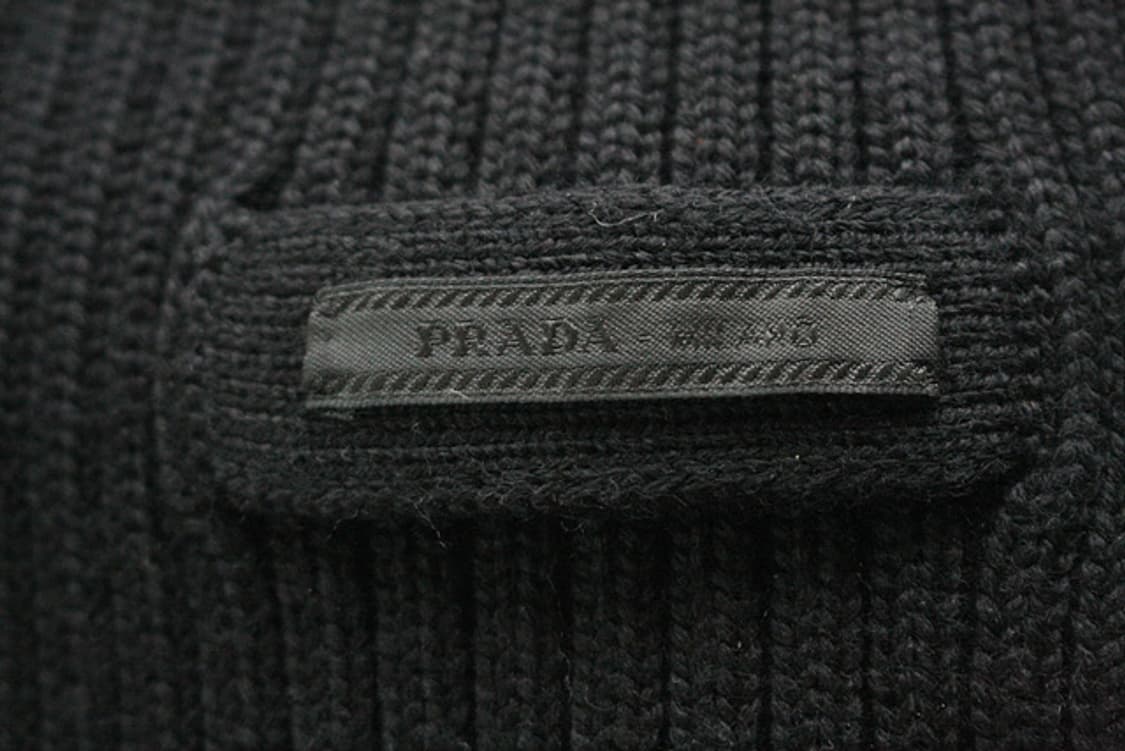 PRADA 프라다 울 니트 머플러 새제품 상품이미지9