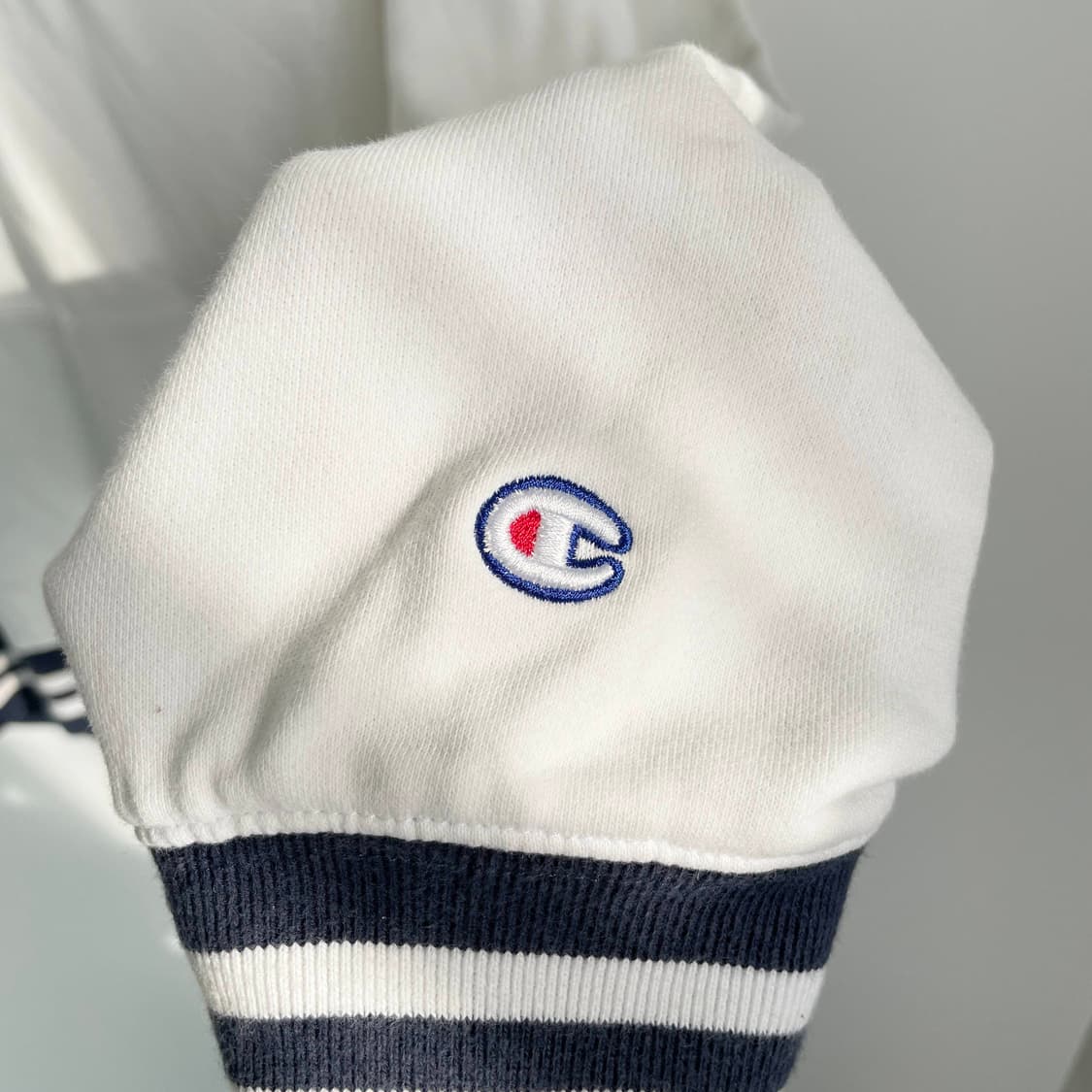 B1 챔피온 빅로고 부클패치 후드 105사이즈 상품이미지5