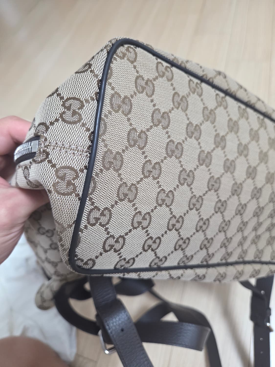 구찌 gg 캔버스 드로우 백팩 상품이미지6