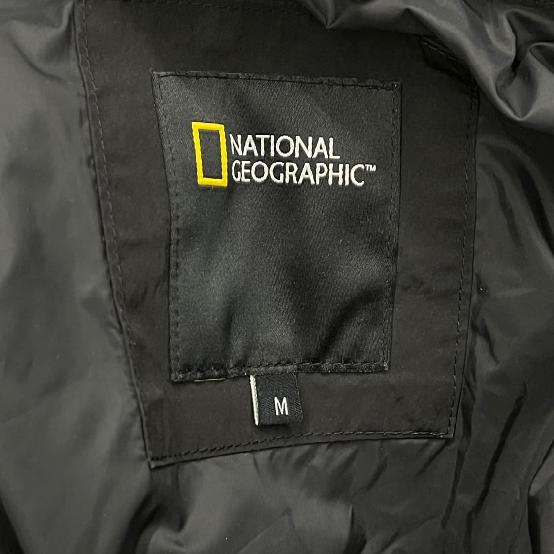 [정품/100] 내셔널지오그래픽 퀼팅 넥리스 플리스 재킷 b17 상품이미지5