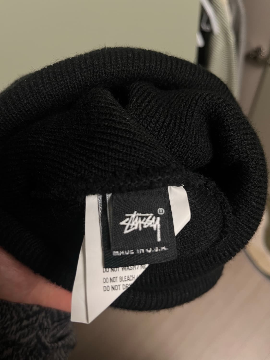 스투시 x 아워레가시 음양 비니 블랙 상품이미지5