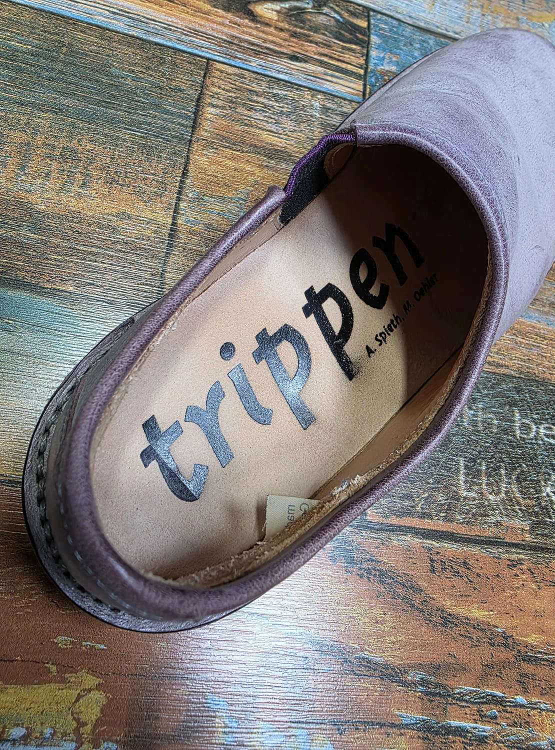 트리펜 여성 가죽 슬립온 / 스니커즈 / 37 (235-240) 상품이미지9