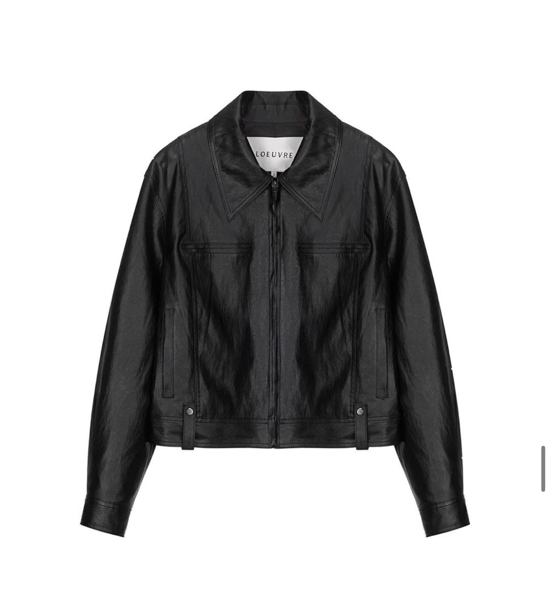 루에브르 레더 자켓 faux leather jacket 상품이미지1