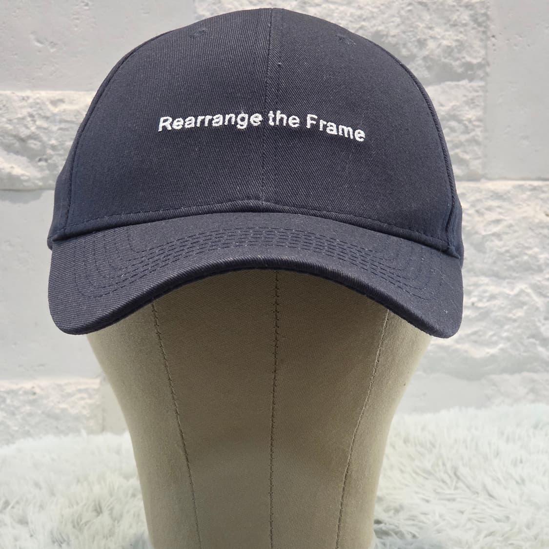 L4-8:그루브라임 리어레인지 더 프레임 볼캡 네이비(약 56-59cm 상품이미지4