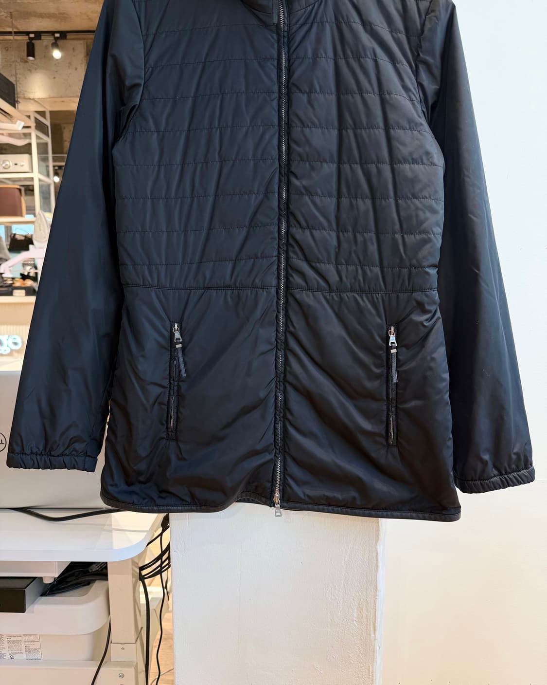 프라다 블랙 나일론 자켓  상품이미지6