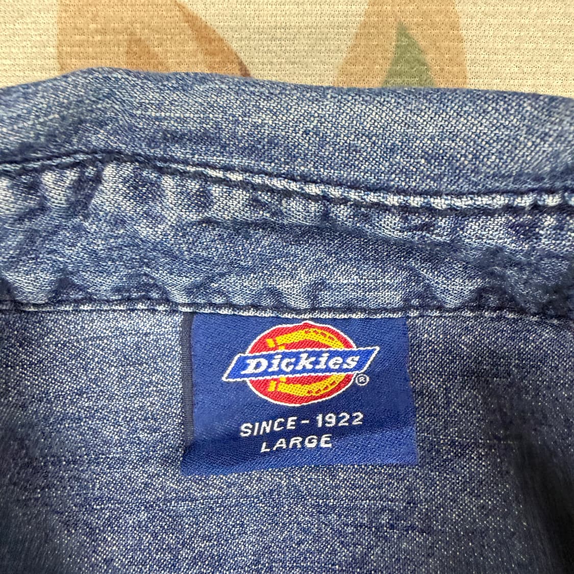 (M)디키즈 DICKIES 웨스턴 데님 셔츠 상품이미지2