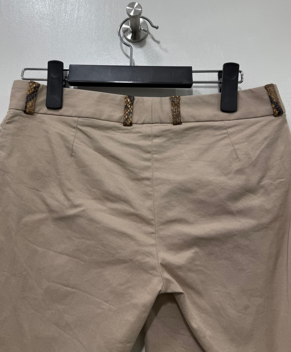 돌체앤가바나 리얼 파이썬 가죽 트리밍 쇼츠 38 상품이미지6