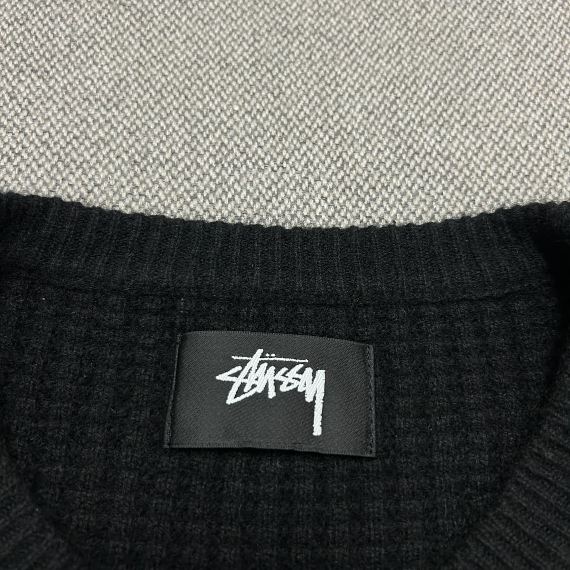 스투시 와플 캐시미어 니트 상품이미지2