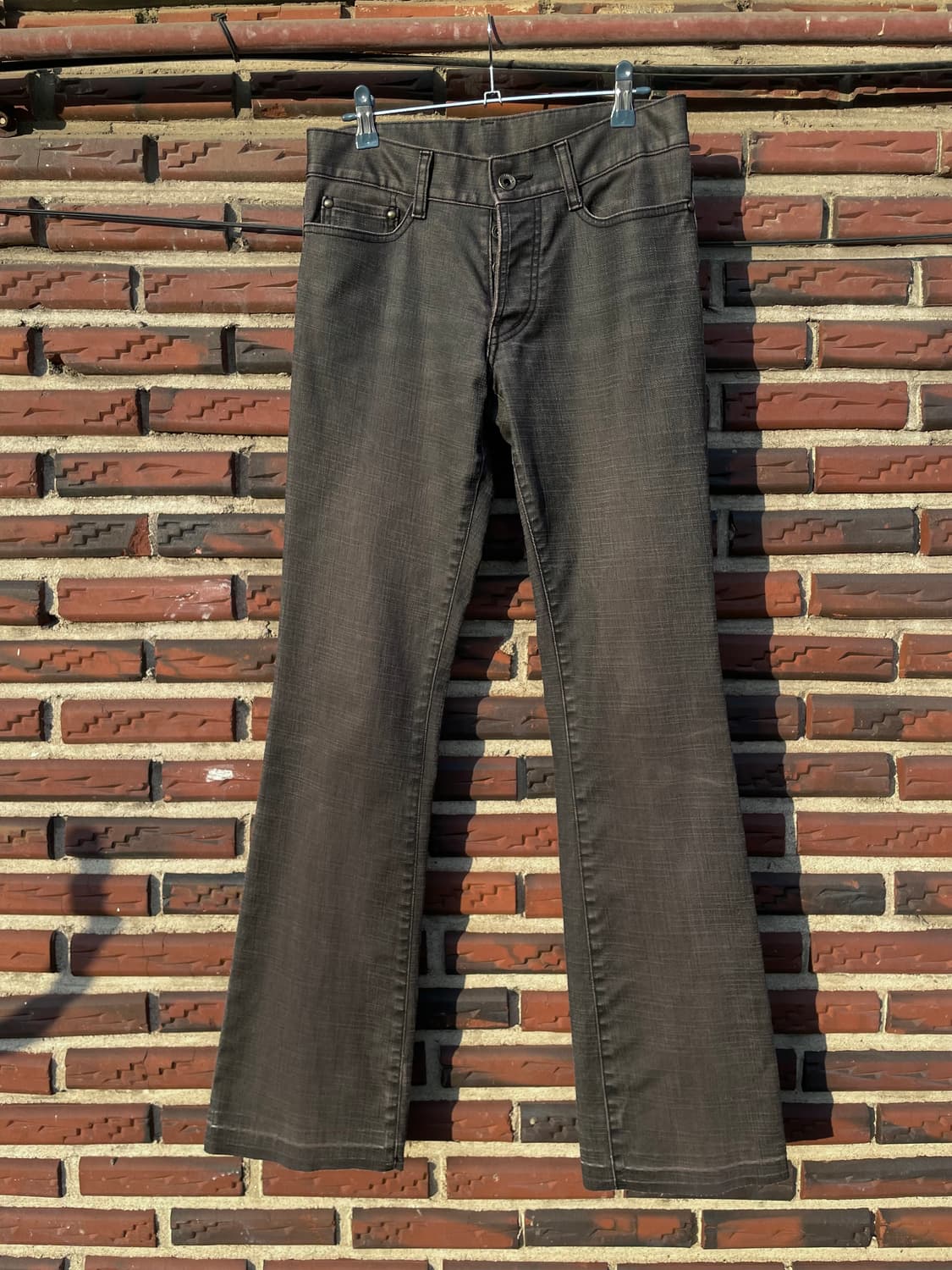 5351 pour les hommes 부츠컷 그레이 코팅진 상품이미지1