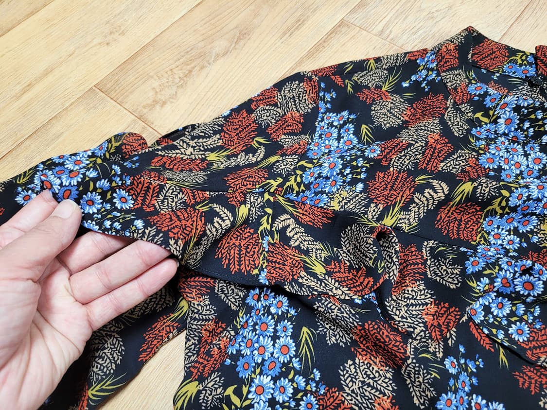 나인(NAIN) 플로럴 셔링원피스 55 상품이미지3