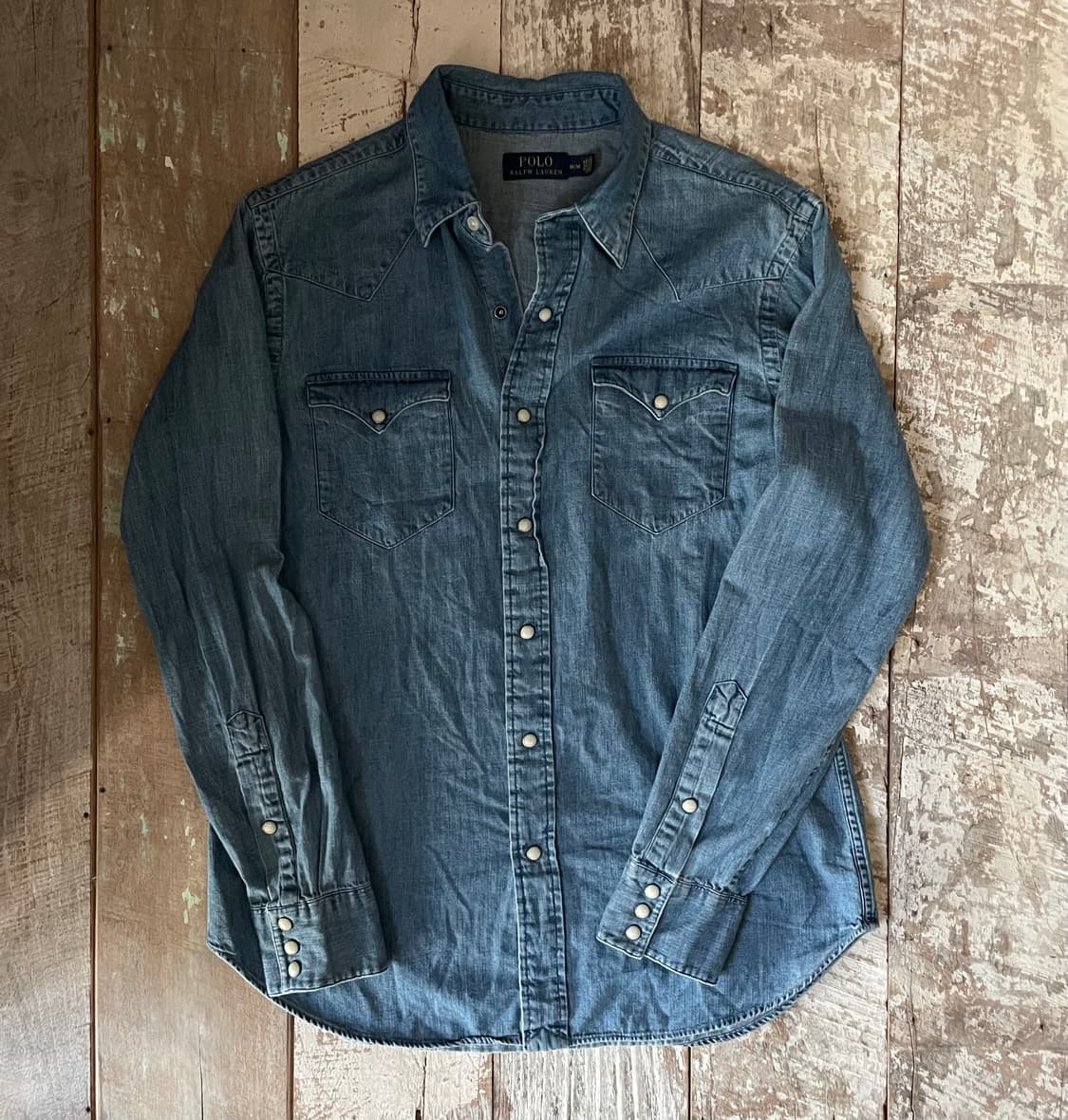 Polo Ralph Lauren Denim Western Shirt 상품이미지1