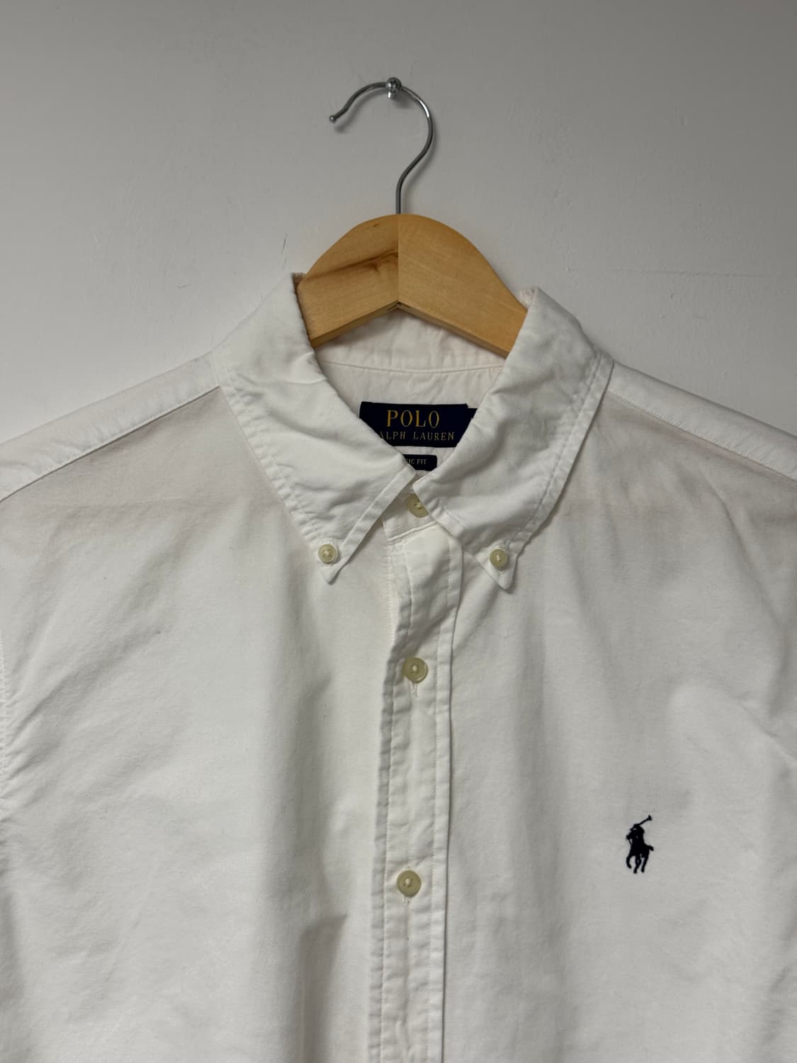 폴로랄프로렌 클래식핏 화이트 셔츠 L 상품이미지2
