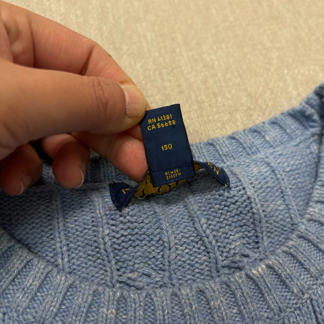 95 폴로 랄프로렌 꽈배기 니트 상품이미지3