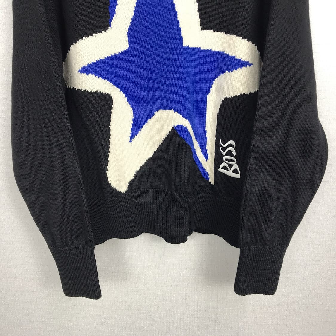 휴고보스 X 저스틴 테오도로 오버핏 터틀넥 니트 남성M 상품이미지4