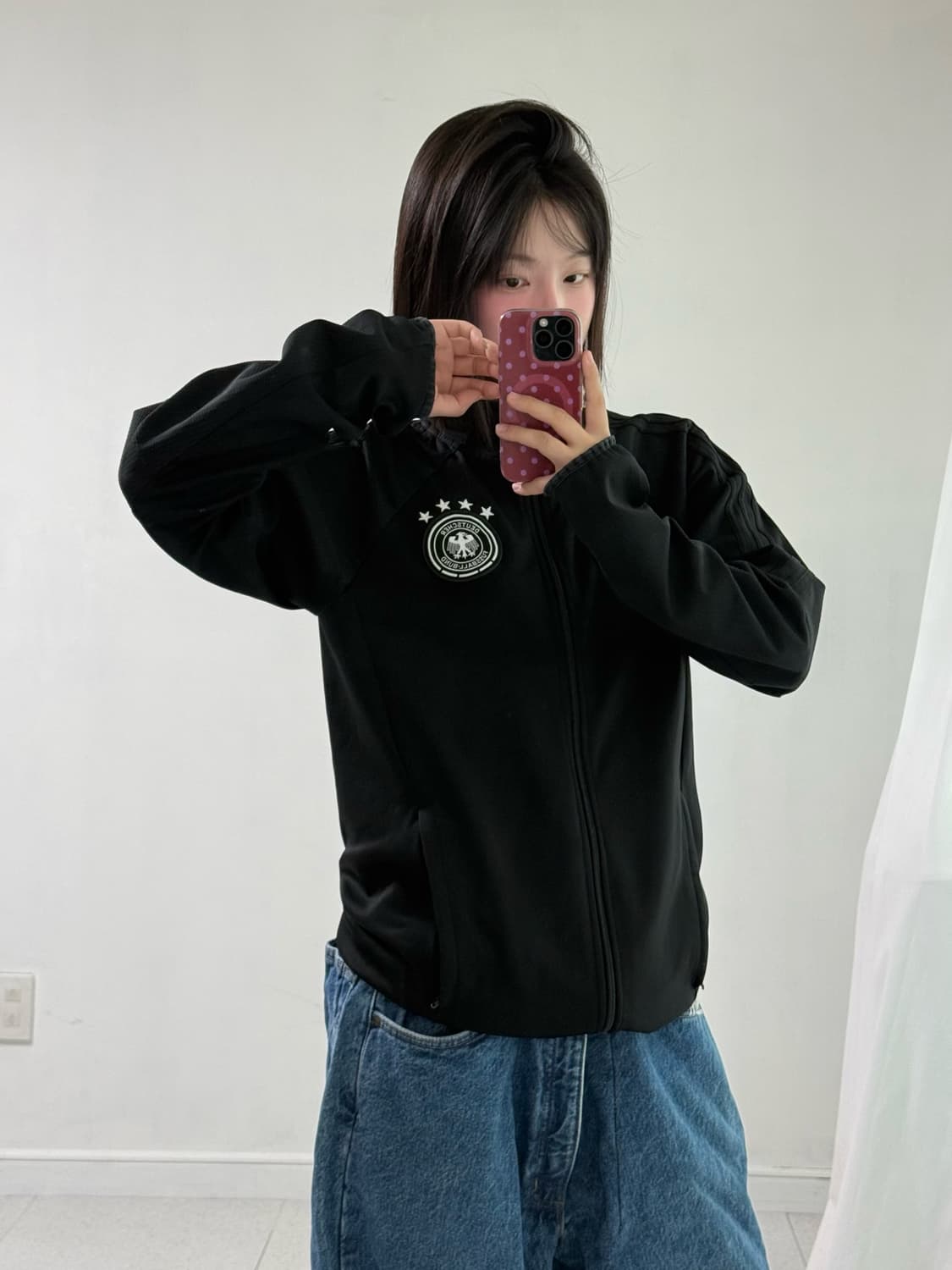 아디다스 독일 국대 블랙 져지 상품이미지3