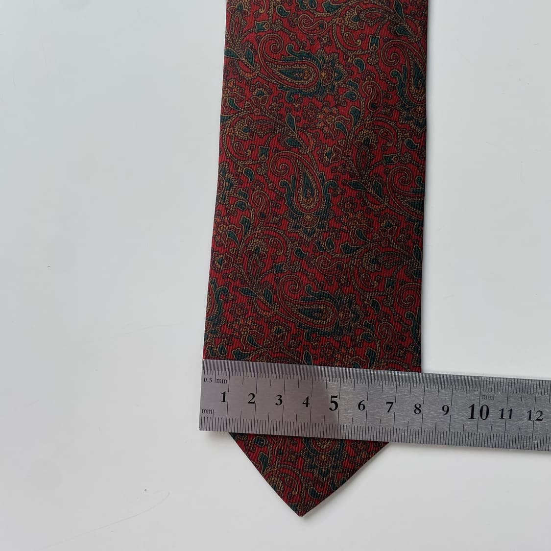 입생로랑(YSL) 페이즐리 명품 정품 넥타이 7.8cm 상품이미지8