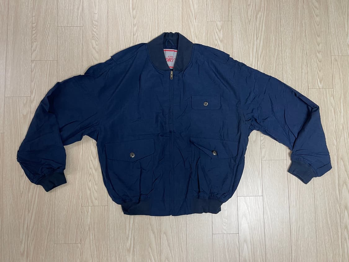 아사히 수퍼 드라이 비어 블루종 자켓 빈티지 90s 상품이미지1