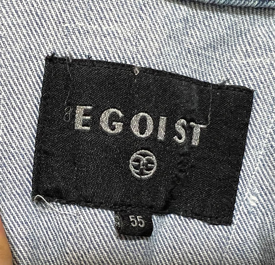 EGOIST 에고이스트 여자 루즈핏 데님자켓 춘추 캐주얼 S 90 55 상품이미지3