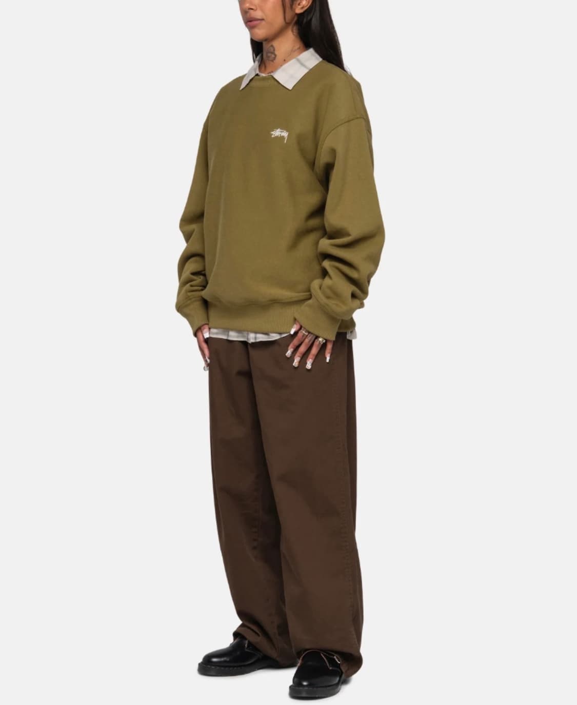 스투시 워크기어 트라우저 트윌 브라운 30 상품이미지1