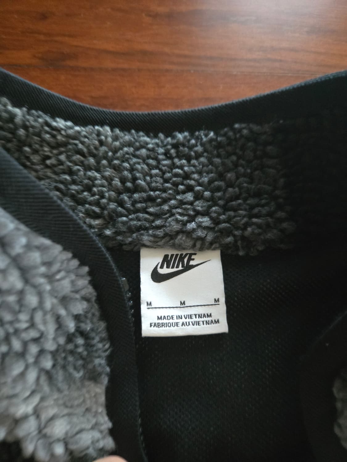 나이키 하프짚 뽀글이 m사이즈 상품이미지2