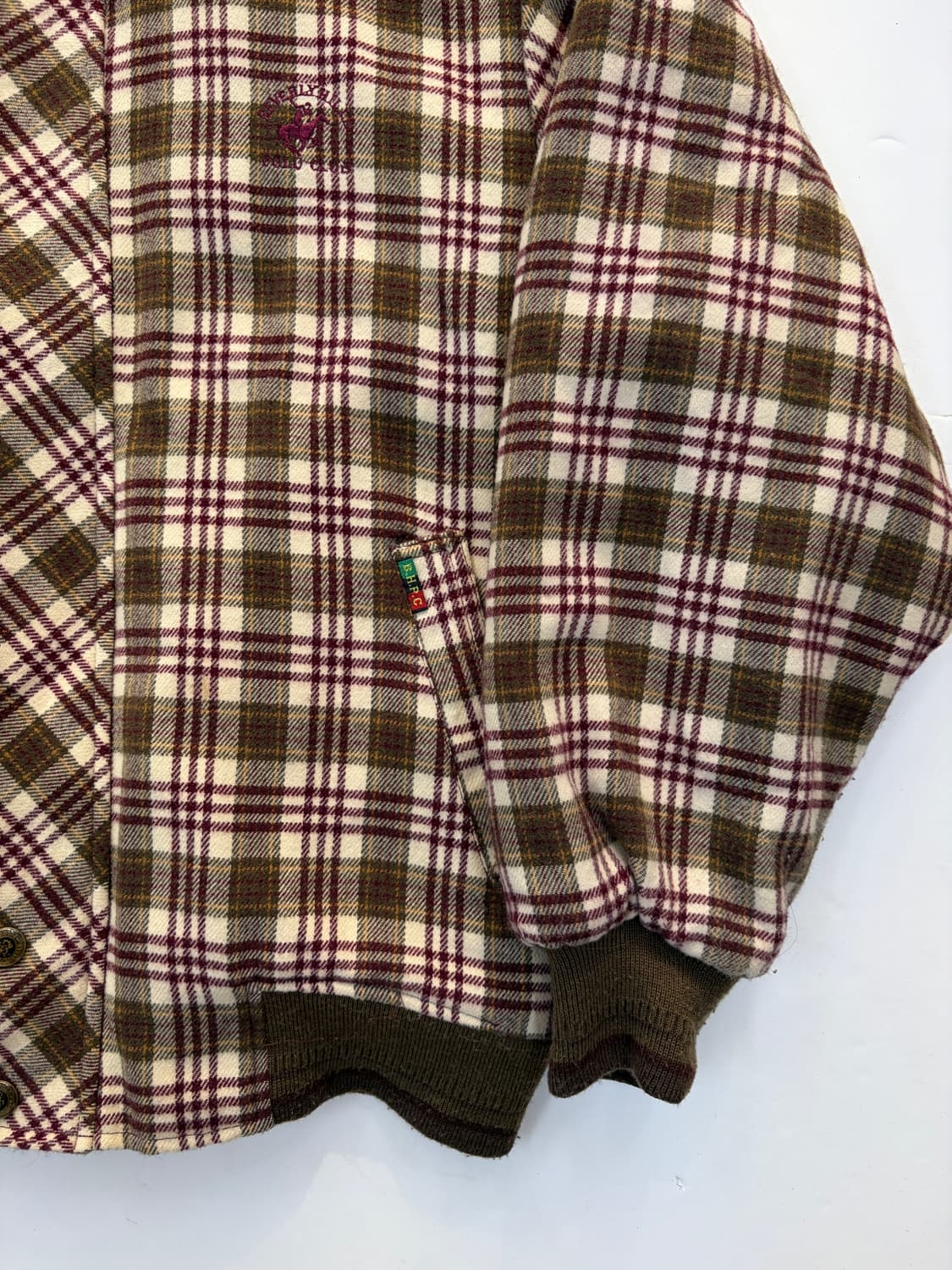 Beverly Hills Polo Club 체크 퀼팅 자켓 상품이미지5