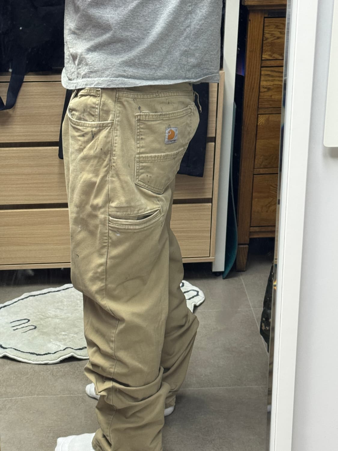 칼하트 러기드 플렉스 워크 팬츠 (34x32) 상품이미지8