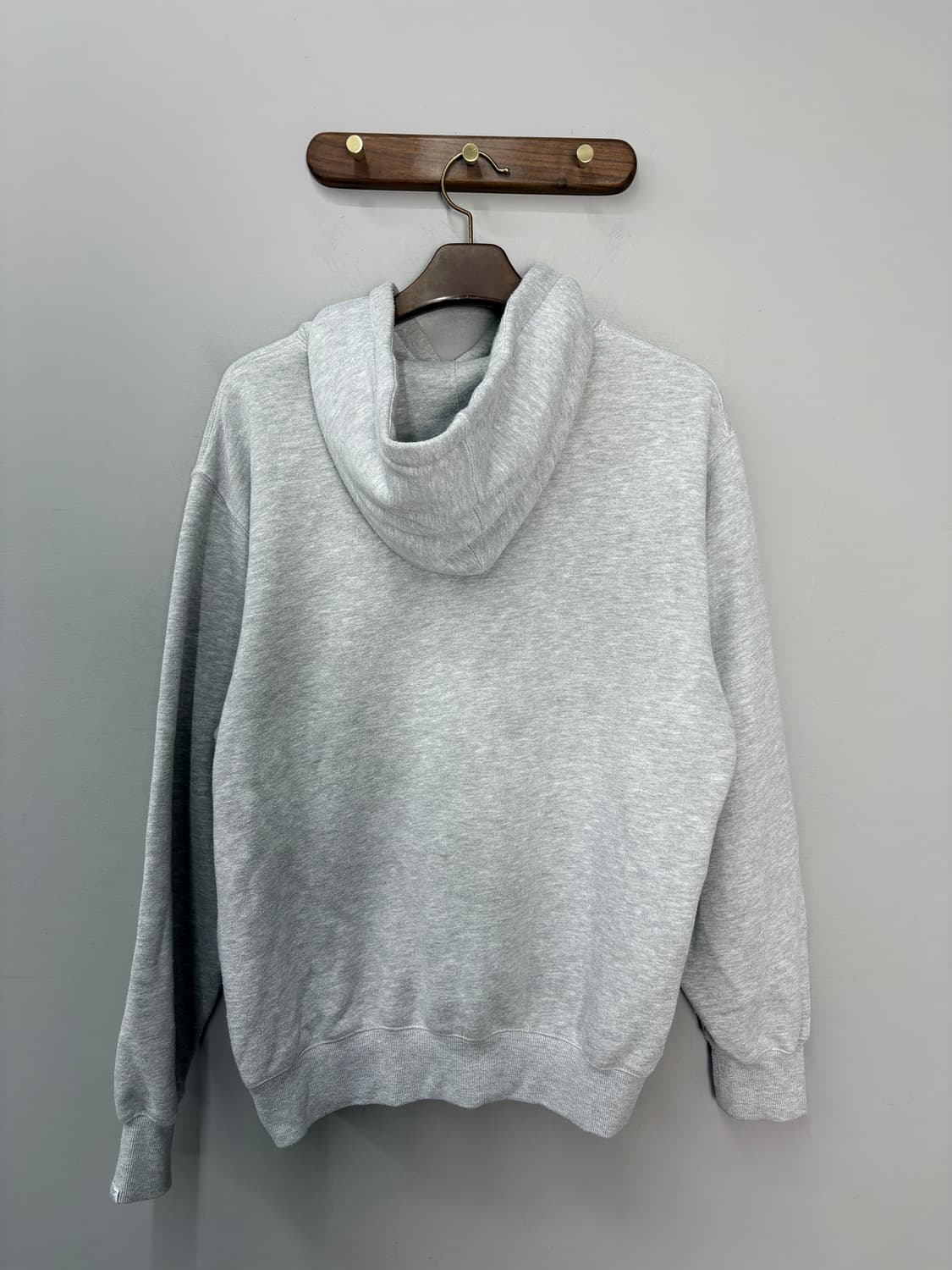 디스이즈네버댓 아치로고 후드 헤더 그레이 A3538 상품이미지4