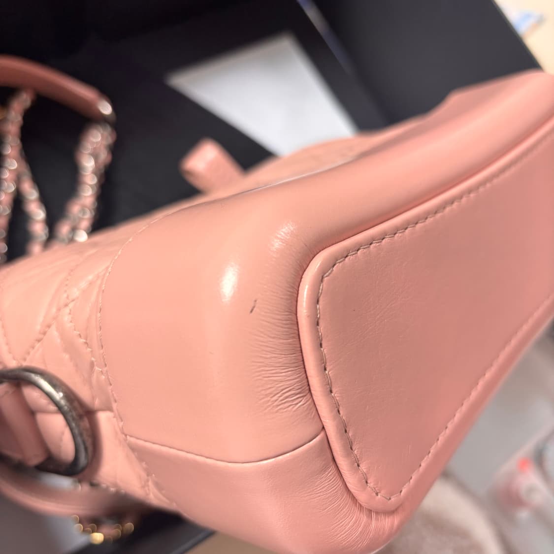 샤넬 가브리엘 호보백 핑크 27번대 상품이미지4