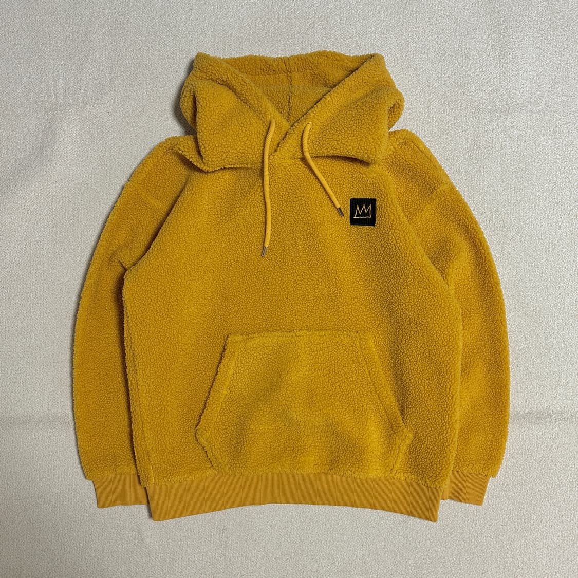 장 미쉘 바스키아 X 클라이드앤 뽀글이 양털 후드티 상품이미지2