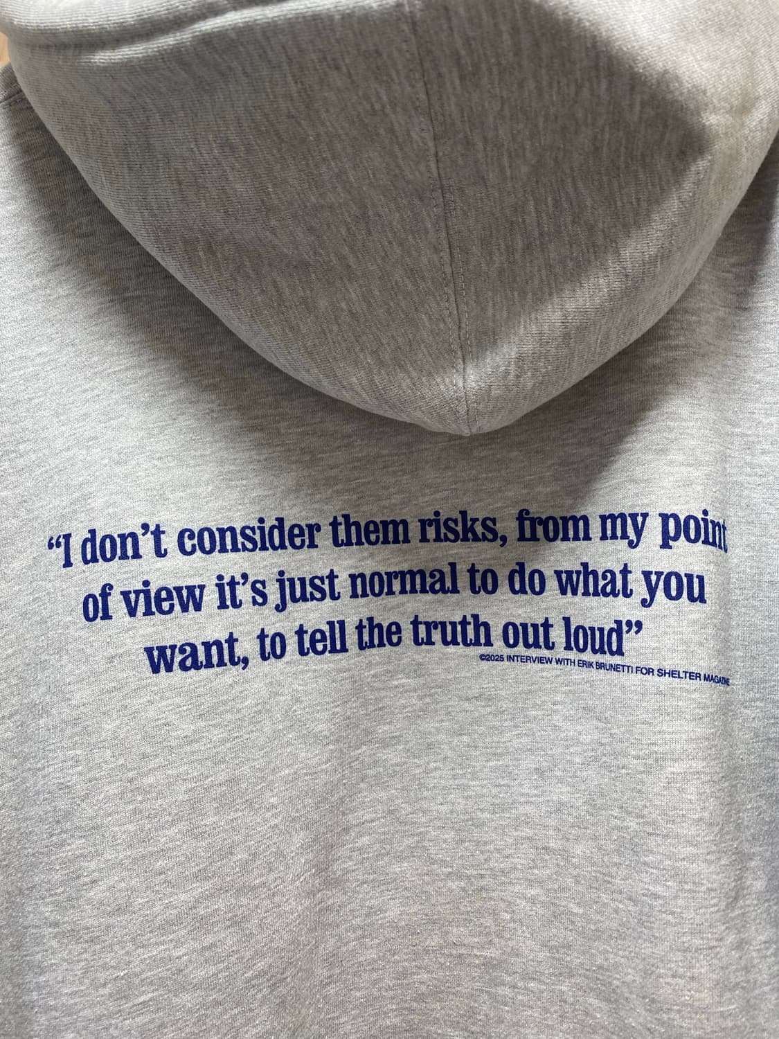 FUCT OG LOGO HOODIE GREY 상품이미지5