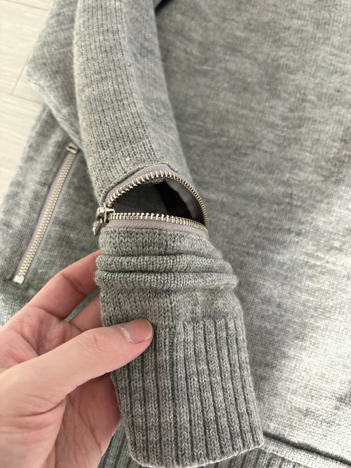 언더커버 지퍼 니트(4-100size) 상품이미지4