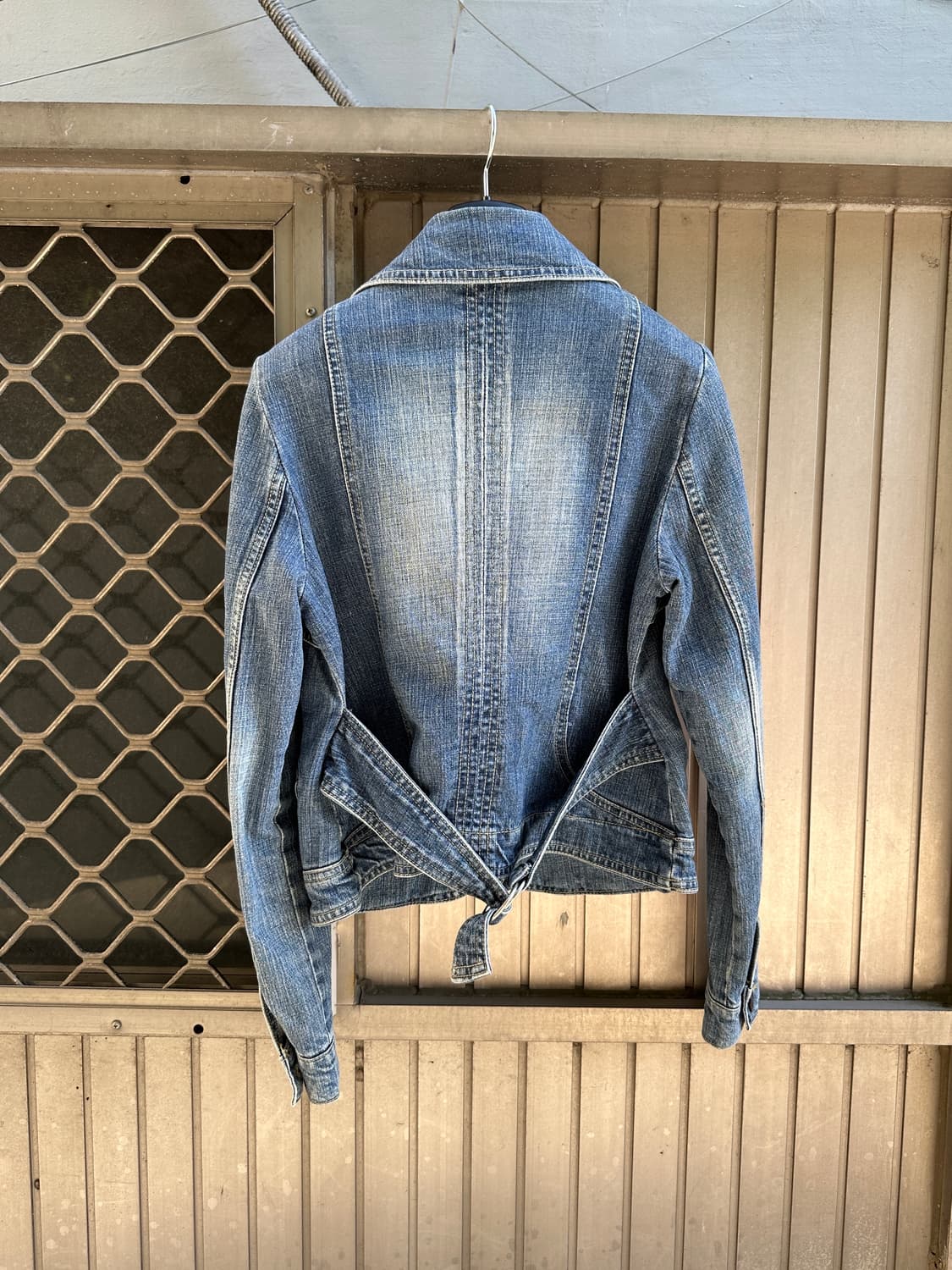 NONE y2k vintage washing denim jacket 상품이미지6