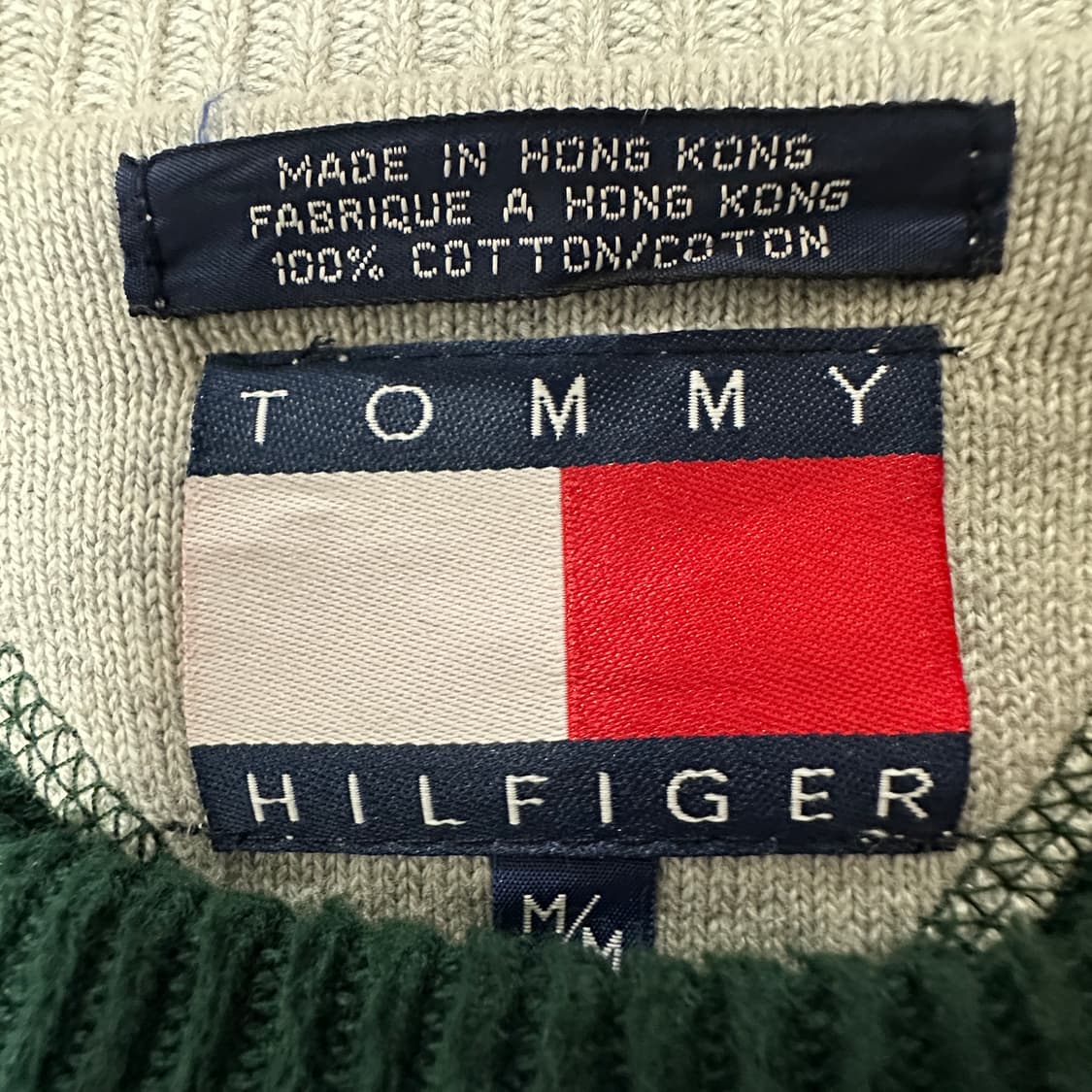 TOMMY HILFIGER old vintage cotton kint 상품이미지4