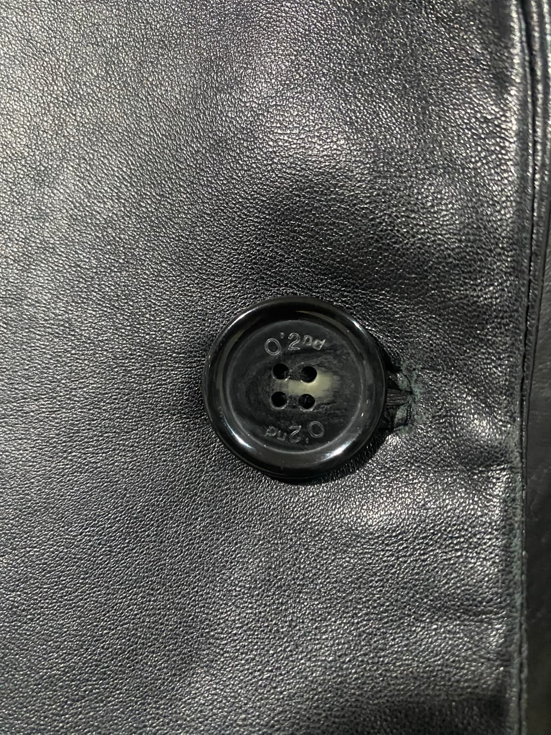 O'2nd 블랙 가죽 자켓4 상품이미지4